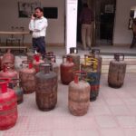 गाजियाबाद गैस सिलेंडर कालाबाजारी