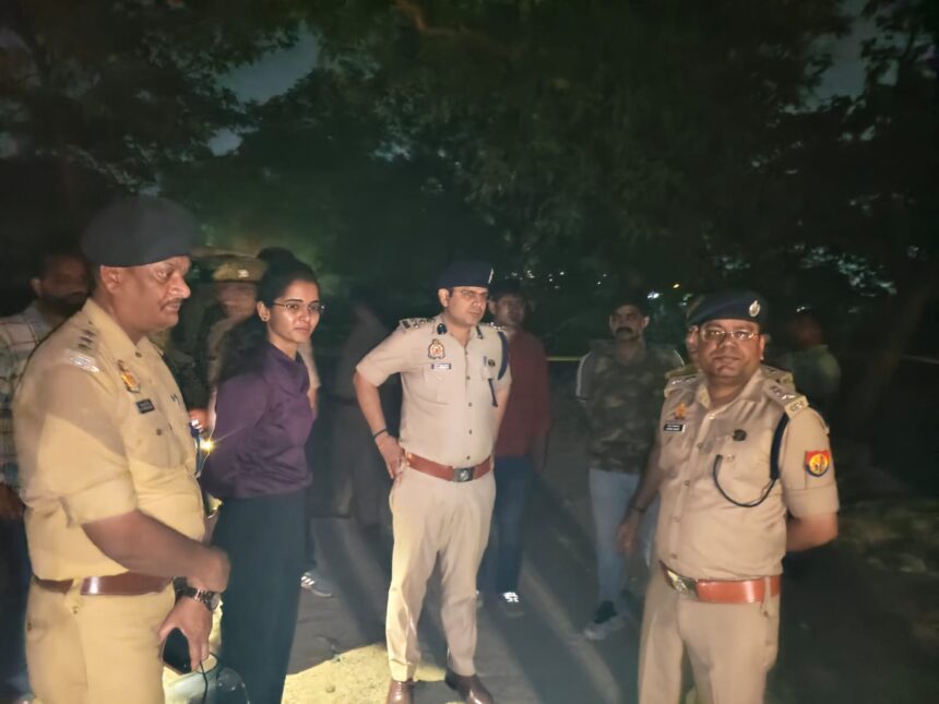 गाजियाबाद मुठभेड़: 50 हजार का इनामी आरोपी ढेर