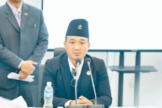 गृह मंत्री सुधन गुरुंग ने दिया इस्तीफा