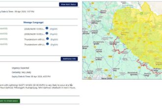 उत्तराखंड में अगले 3 घंटे भारी