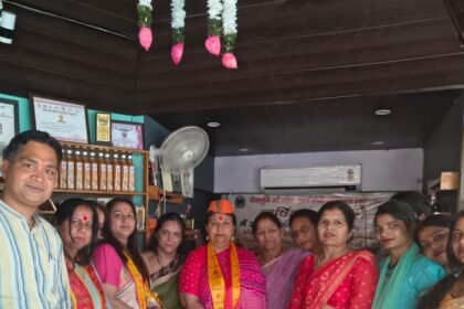 टिहरी में भाजपा महिला मोर्चा का शक्ति प्रदर्शन