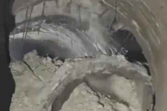 रुद्रप्रयाग में रेलवे टनल में भूस्खलन