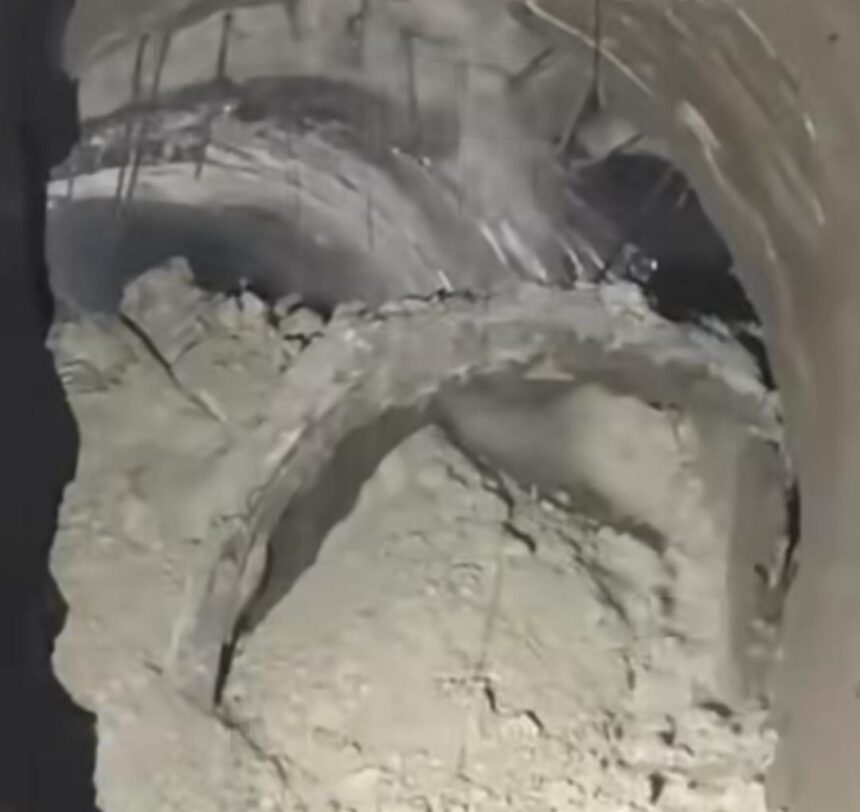 रुद्रप्रयाग में रेलवे टनल में भूस्खलन