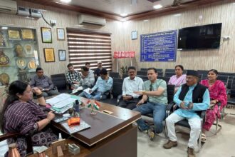 श्रीनगर गढ़वाल अतिक्रमण कार्रवाई