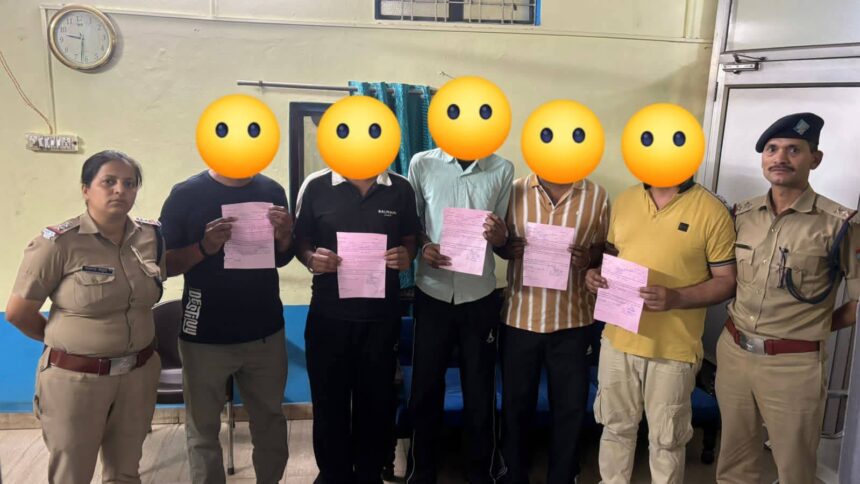 सड़क पर हुड़दंग पड़ा भारी