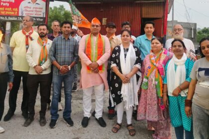 गाजियाबाद भाजपा विजय यात्रा