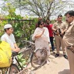 गाजियाबाद में गौवंश अवशेष मिलने पर हंगामा