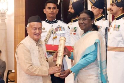 भगत सिंह कोश्यारी को मिला पद्म भूषण, जनसेवा के योगदान का राष्ट्रीय सम्मान