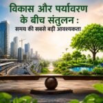 विकास और पर्यावरण के बीच संतुलन समय की सबसे बड़ी आवश्यकता