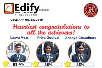 Edify World School CBSE Result