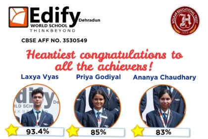 Edify World School CBSE Result