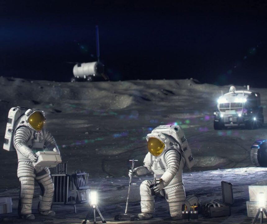 NASA Moon Base Mission