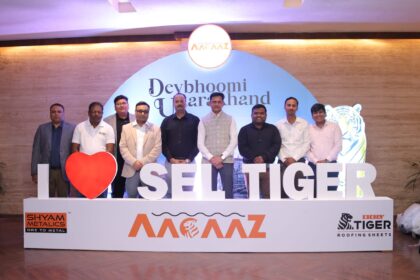 Shyam Metalics ने उत्तराखंड में लॉन्च की SEL Tiger Roofing Sheets