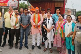 गाजियाबाद भाजपा विजय यात्रा