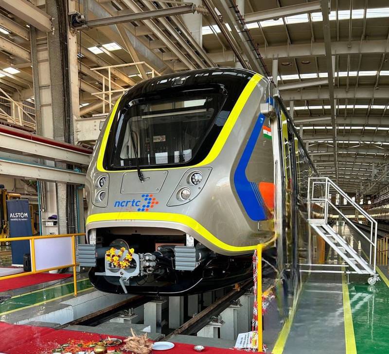 नमो भारत स्टेशन पर युवक के बैग से मिला कारतूस
