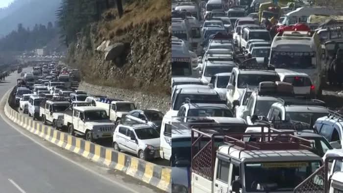 उत्तराखंड ट्रैफिक जाम
